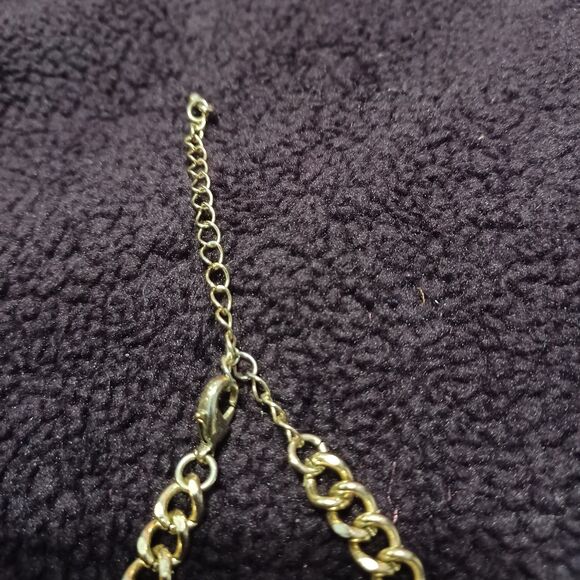 HEY VIV! Vintage Two Tiered Bib Style Necklace, 21" - Picture 5 of 5